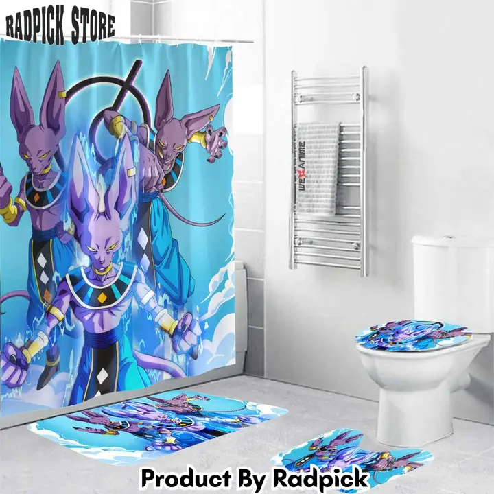 Dragon ball beerus combo bathroom set   rp0200205